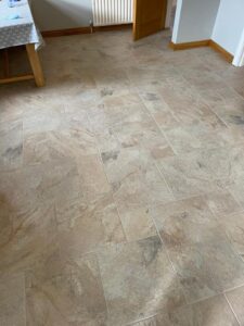Kitchen tiles restored